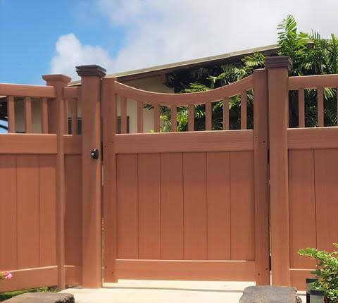 Custom gate fabrication in Kapolei