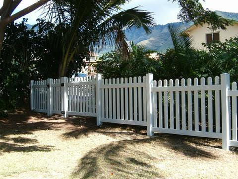 Chain link perimeter fence